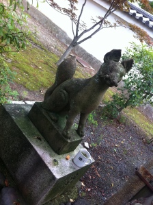 The statue of Raccoon or 